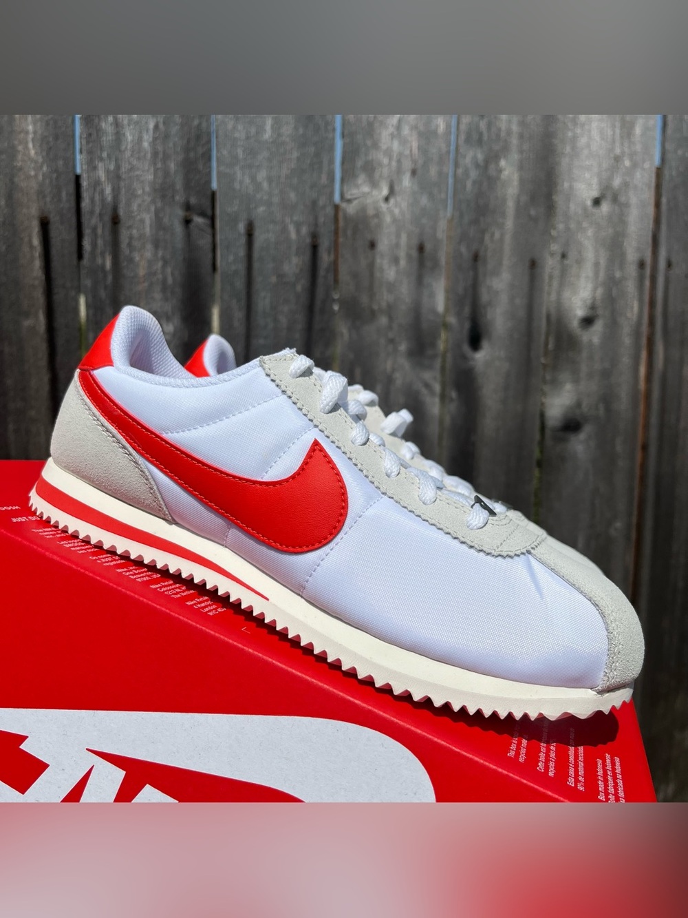 Nike Cortez picante red size 6y